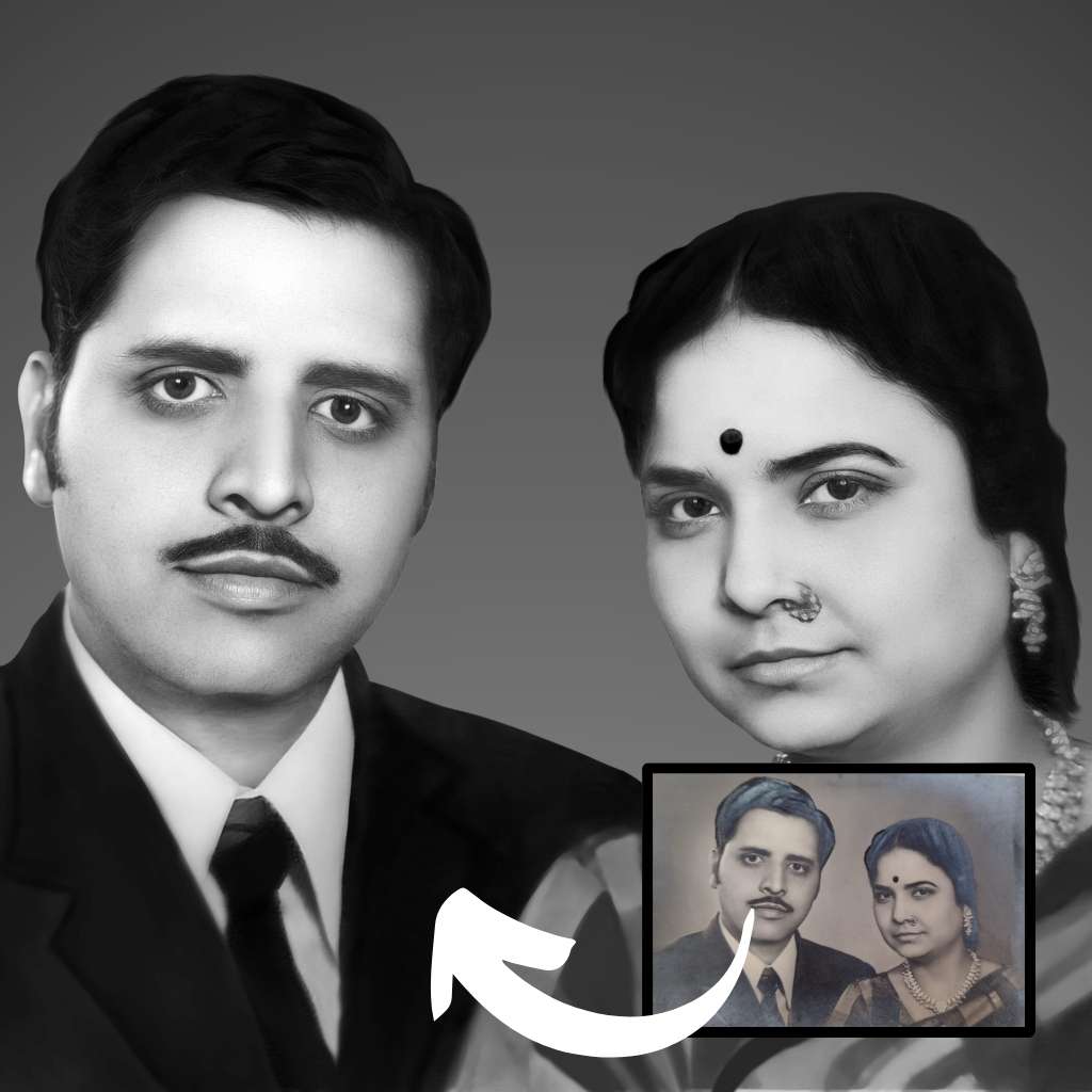 Old Photo Restoration Service (Softcopy)
