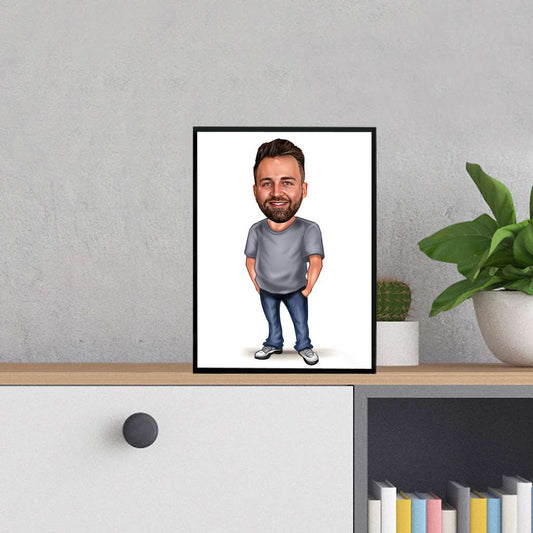Caricature Gifts - Desk Photo Frame