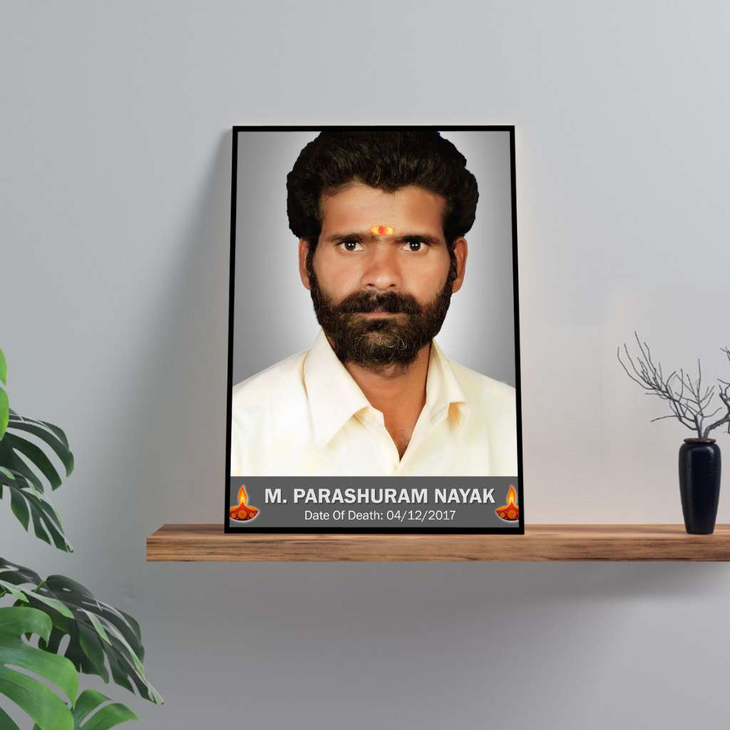 Death Photo frame - Desk