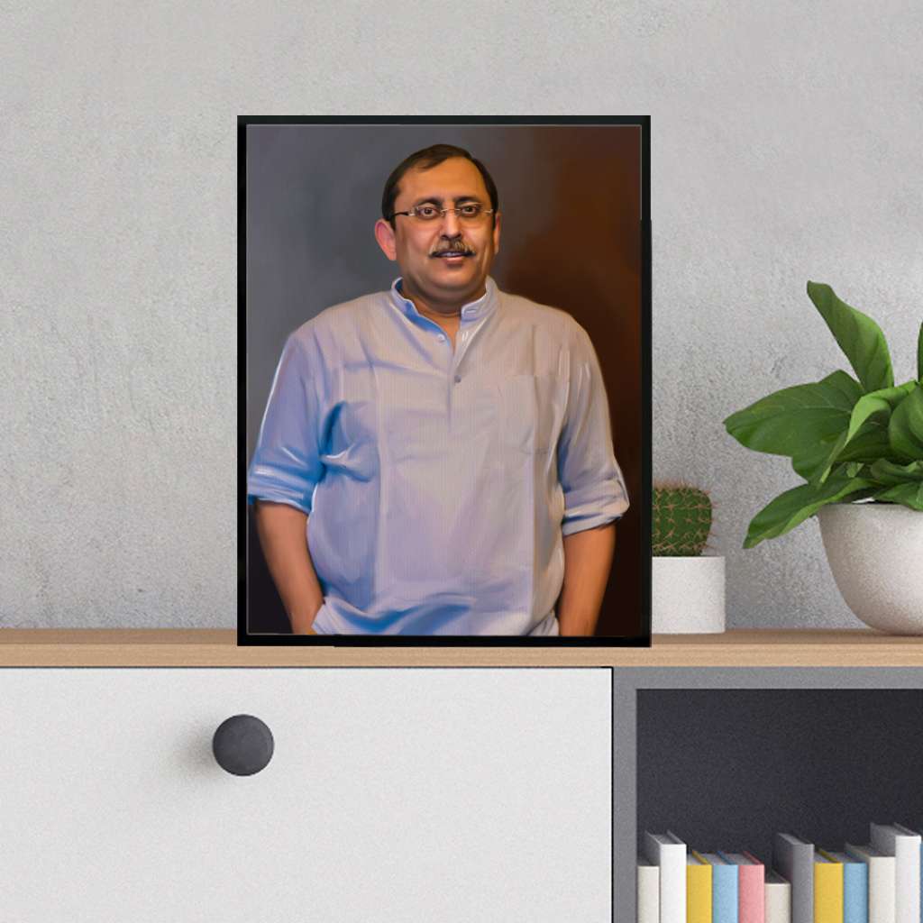 Painting Digital Art - Desk Photo Lamination
