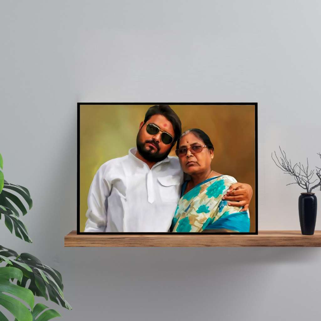 Painting Digital Art - Desk Photo Lamination