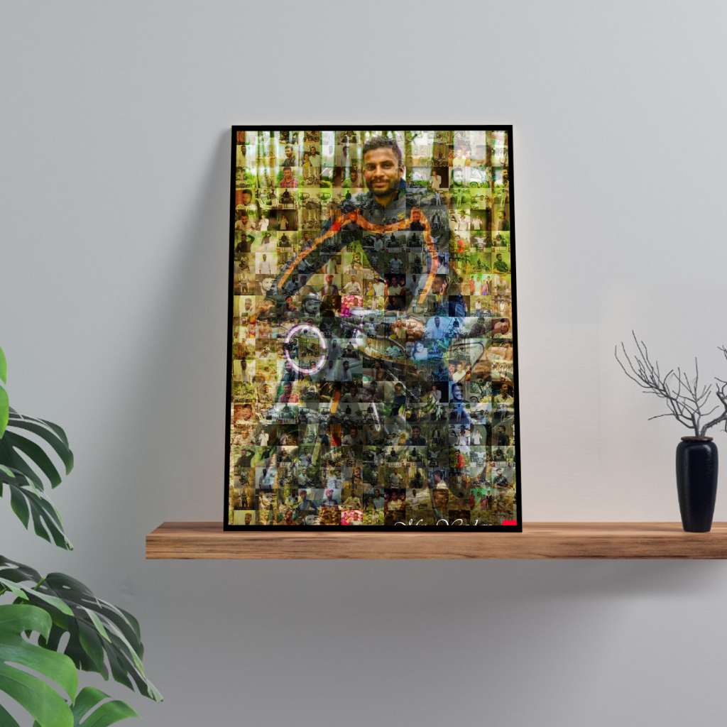Mosiac Photo Frame - Photo Lamination
