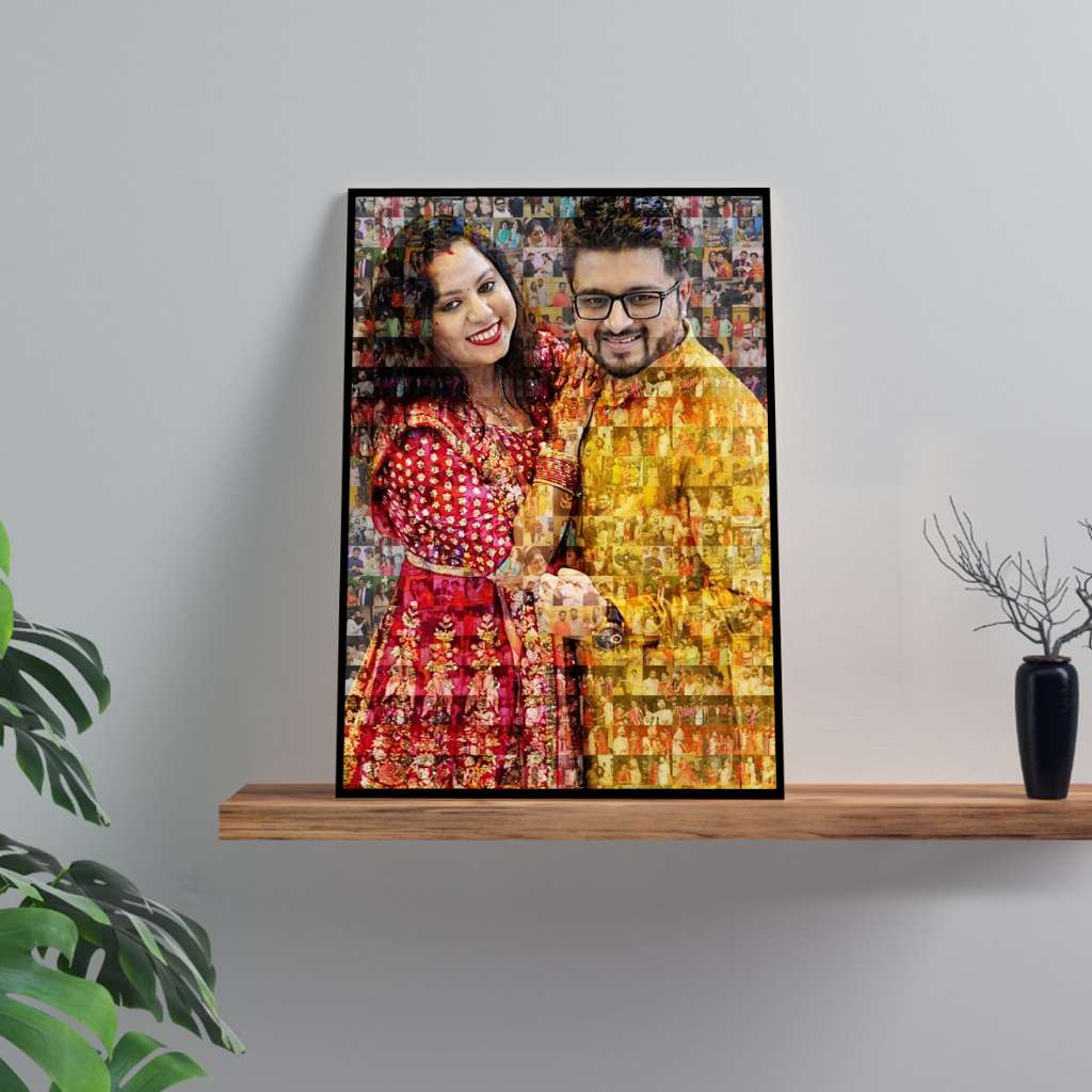 Mosiac Photo Frame - Photo Lamination