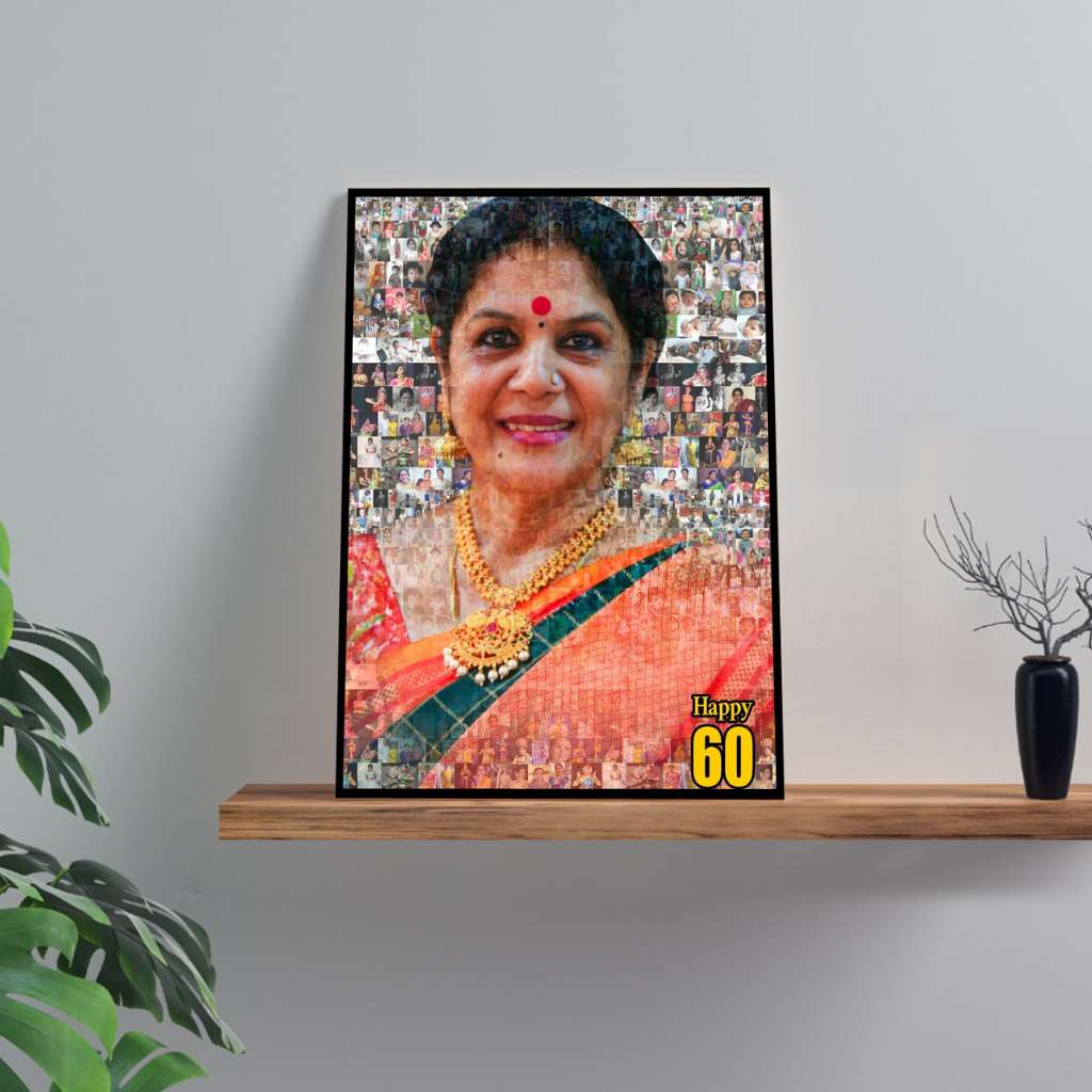 Mosiac Photo Frame - Photo Lamination