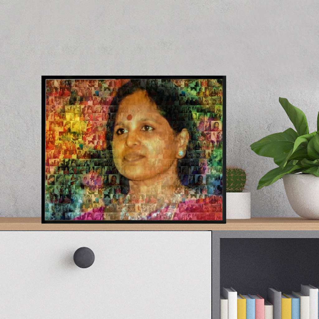 Mosiac Photo Frame - Photo Lamination