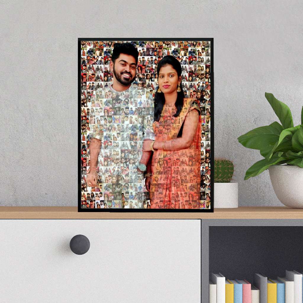 Mosiac Photo Frame - Photo Lamination