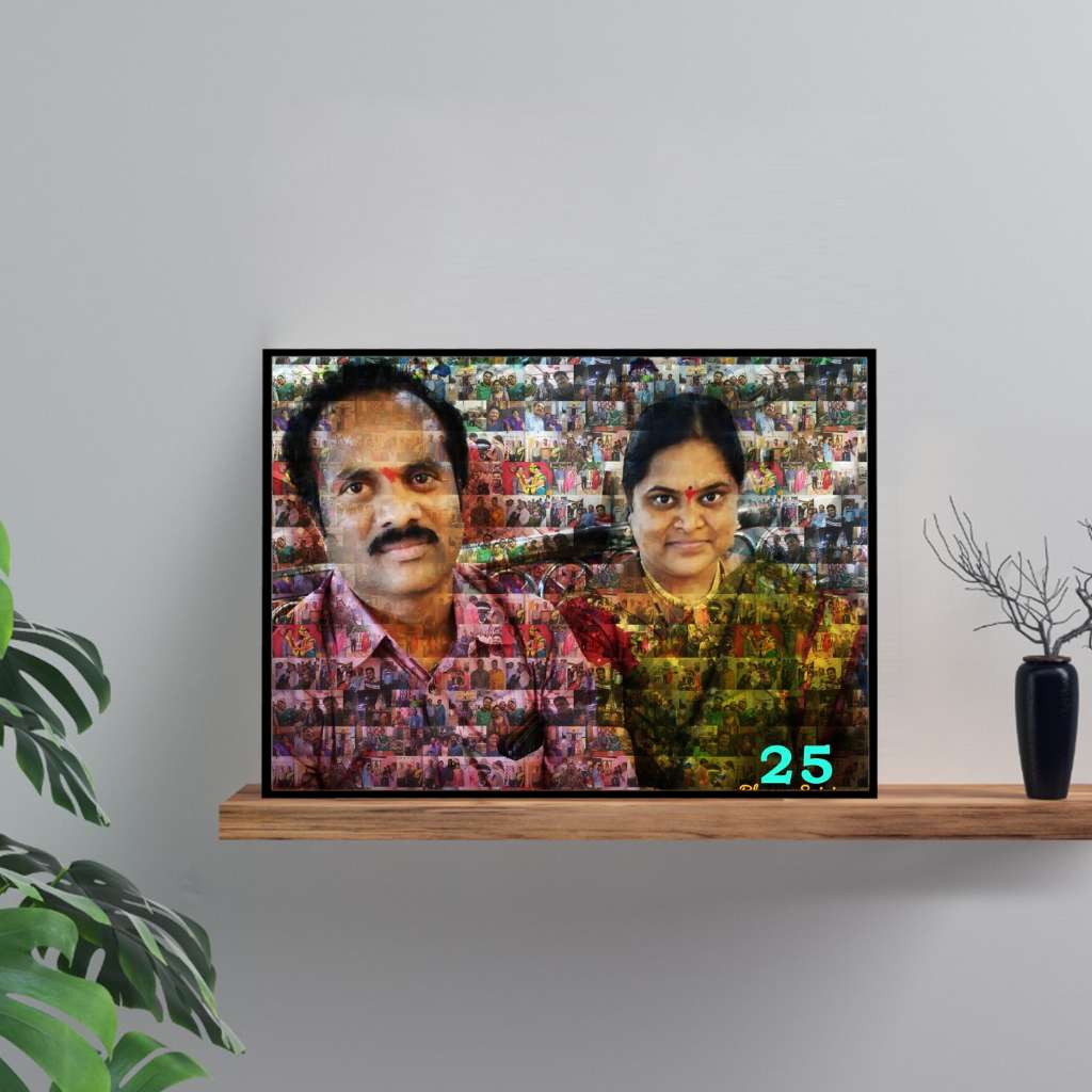 Mosiac Photo Frame - Photo Lamination
