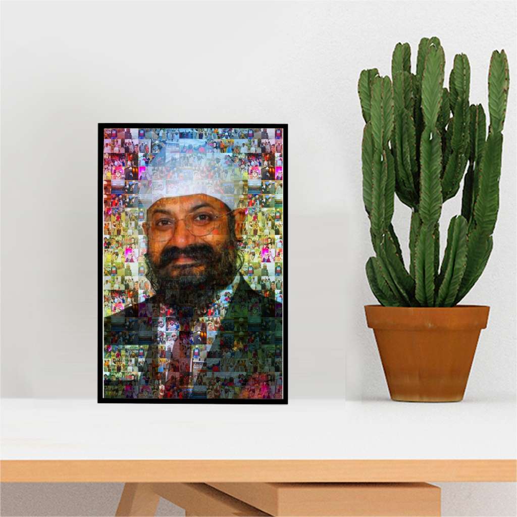 Mosiac Photo Frame - Photo Lamination