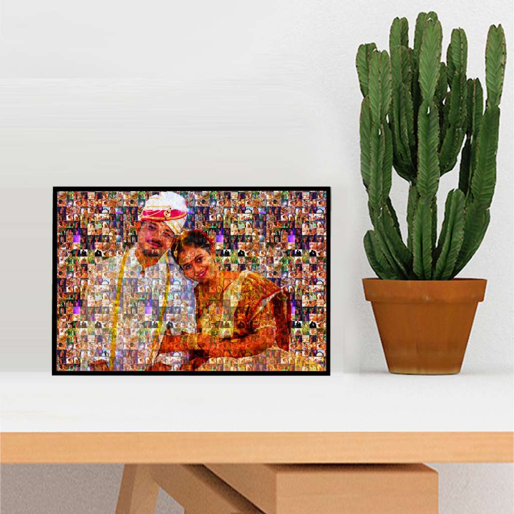 Mosiac Photo Frame - Photo Lamination