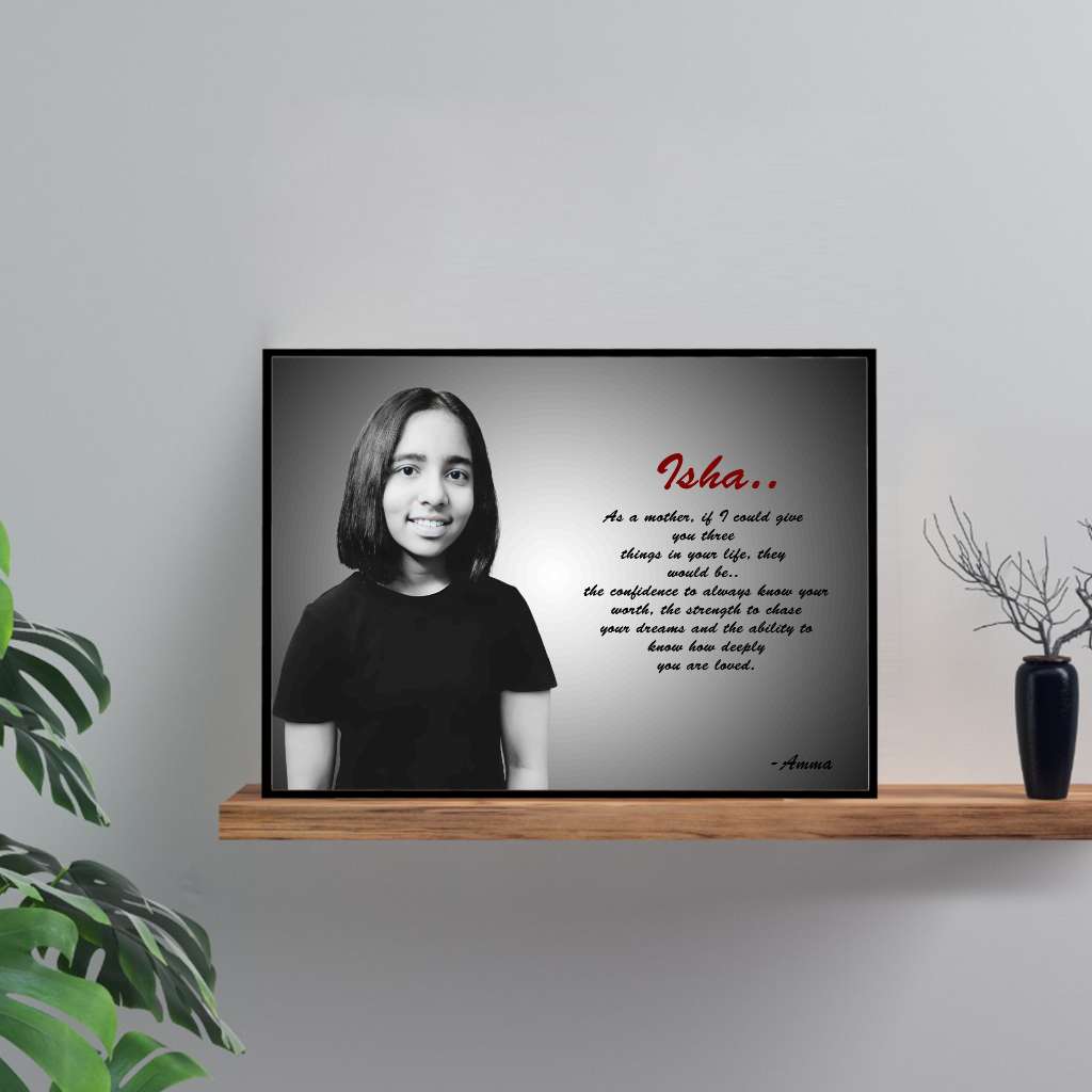 Small Photo Frames - Photo lamination with Stand