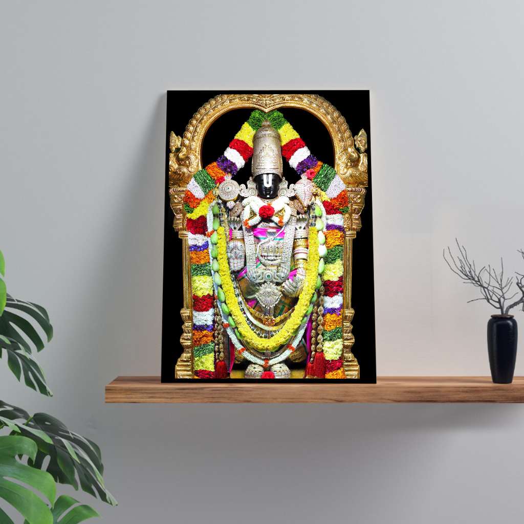 Tirupati Balaji Photo frame - Desk