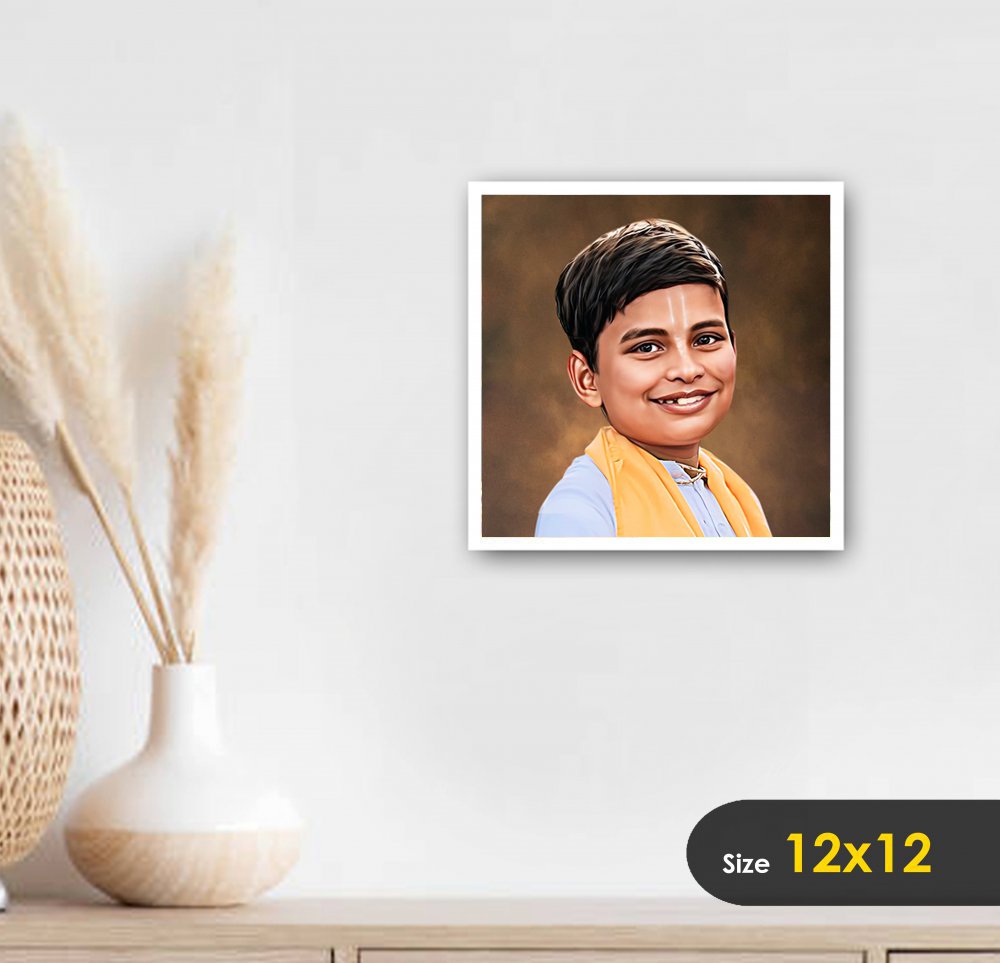Digital Painting Photo Frame - Classy Border