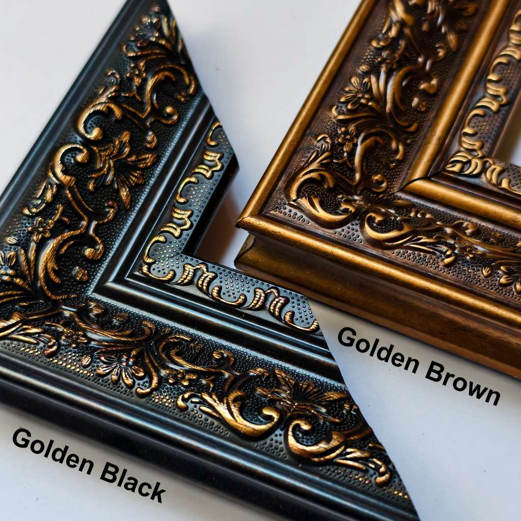 Oil Painting Photo Frame - Antique Borders