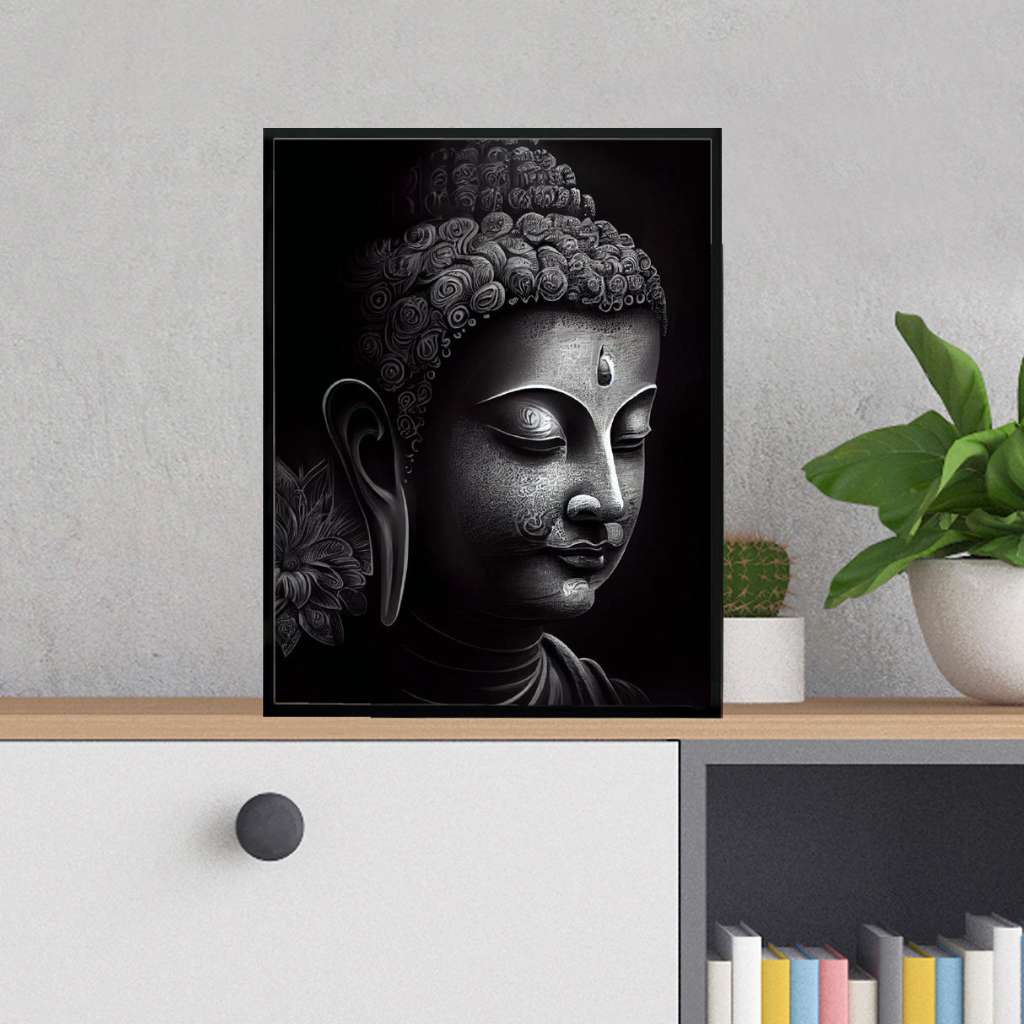 Buddha Photo Frame - Desk