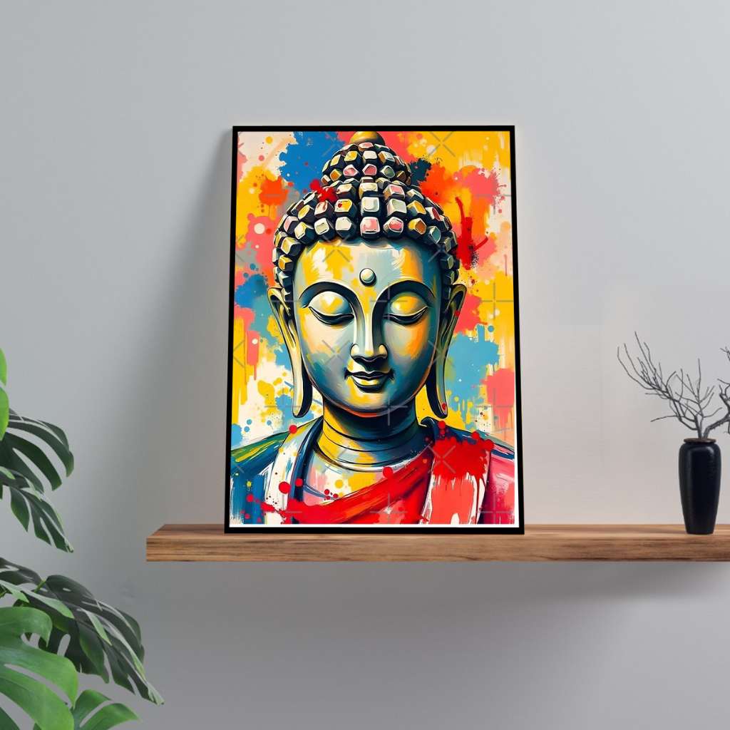 Buddha Photo Frame - Desk