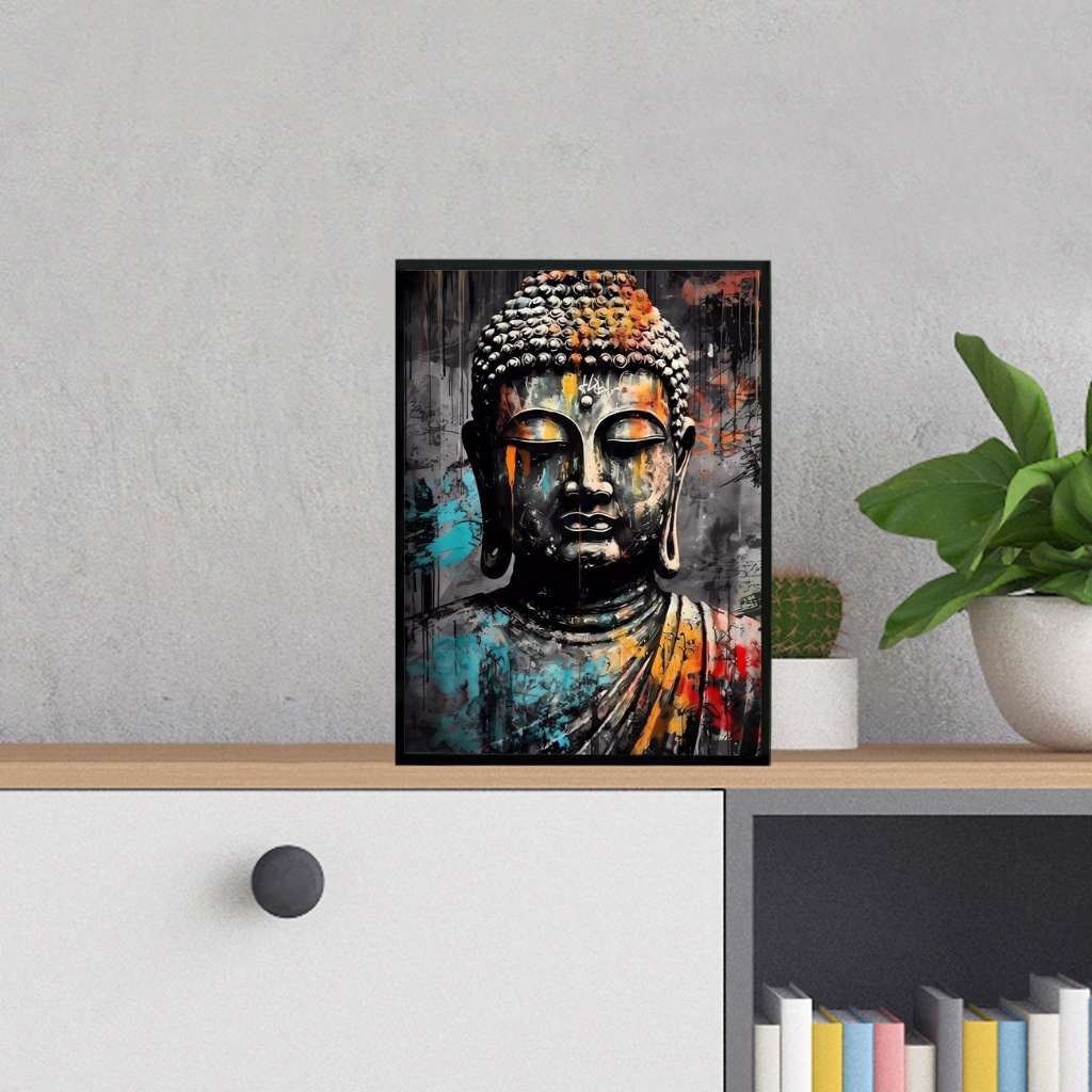 Buddha Photo Frame - Desk