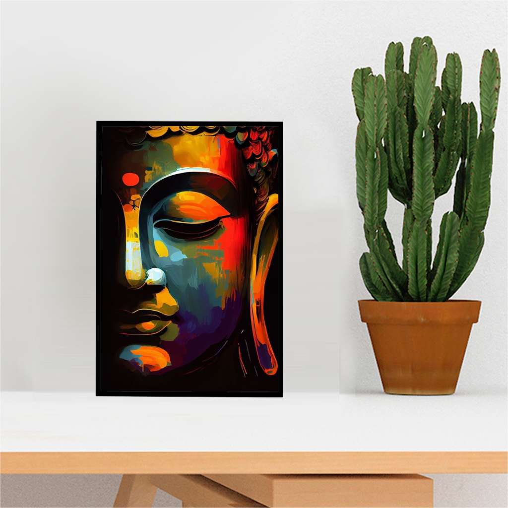 Buddha Photo Frame - Desk