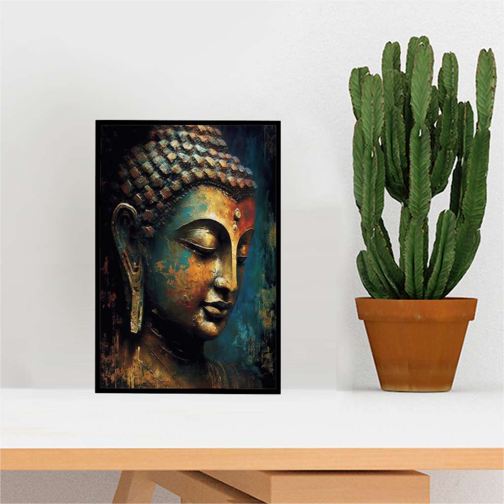Buddha Photo Frame - Desk