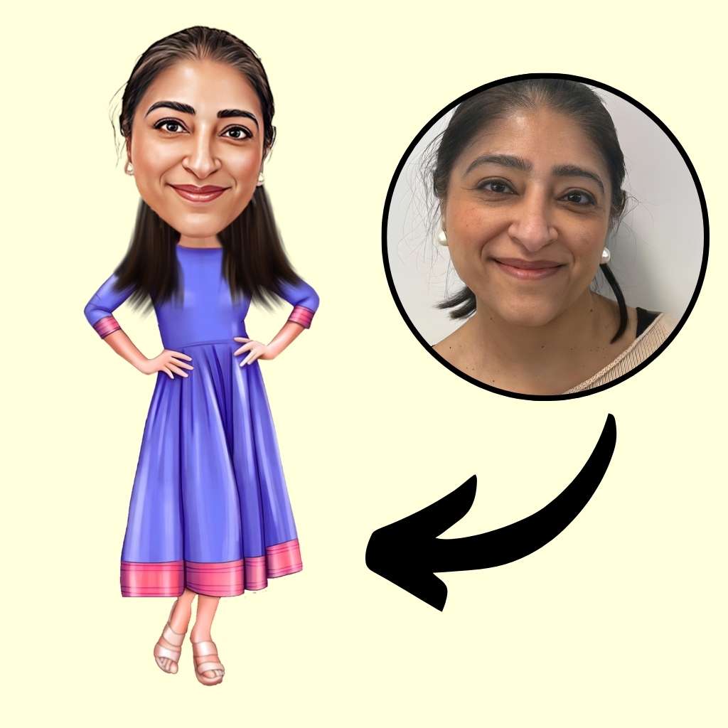 Caricature Gifts - Desk Photo Frame