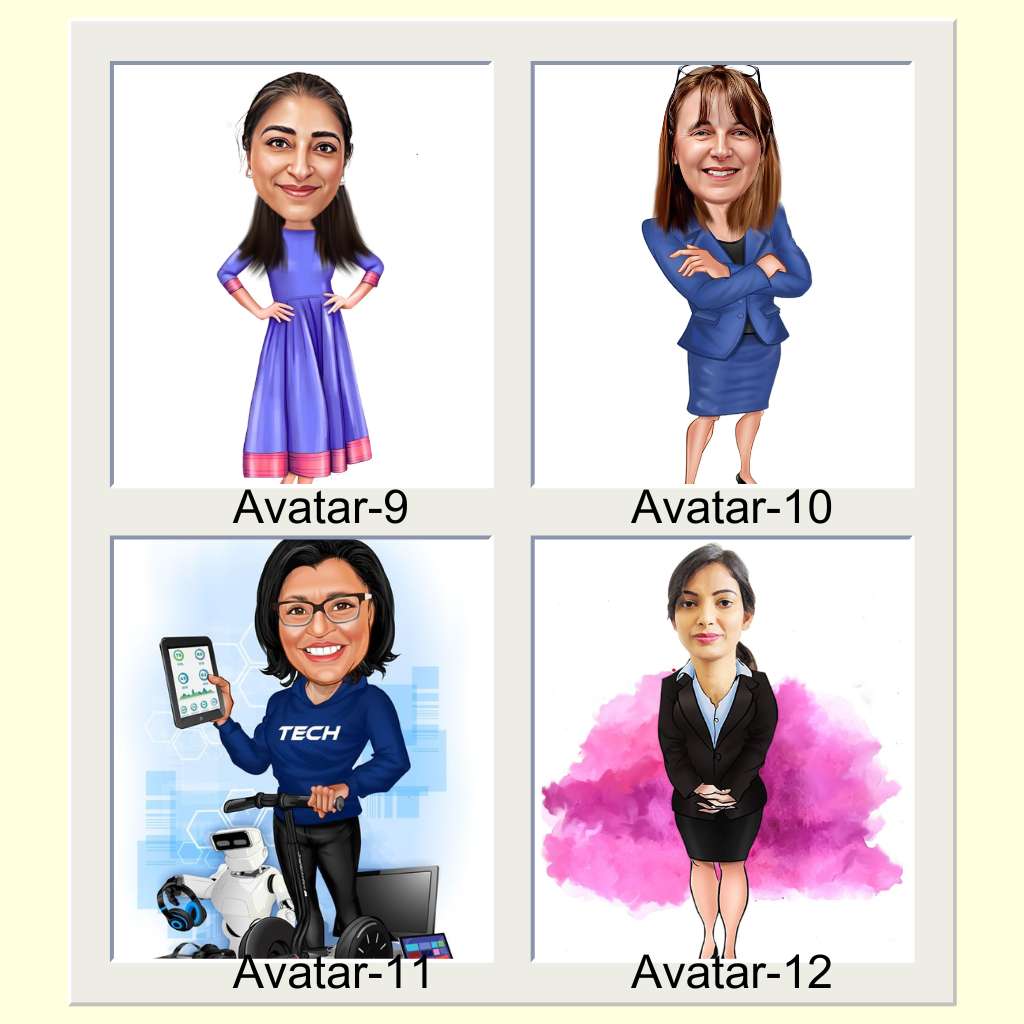 Caricature Gifts - Desk Photo Frame