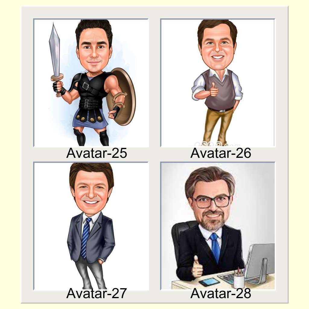 Caricature Gifts - Desk Photo Frame