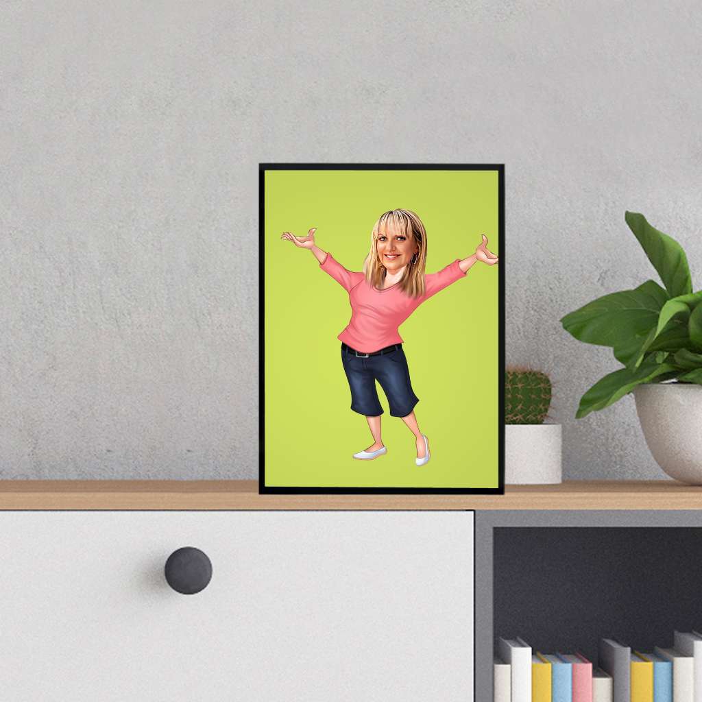 Caricature Gifts - Desk Photo Frame