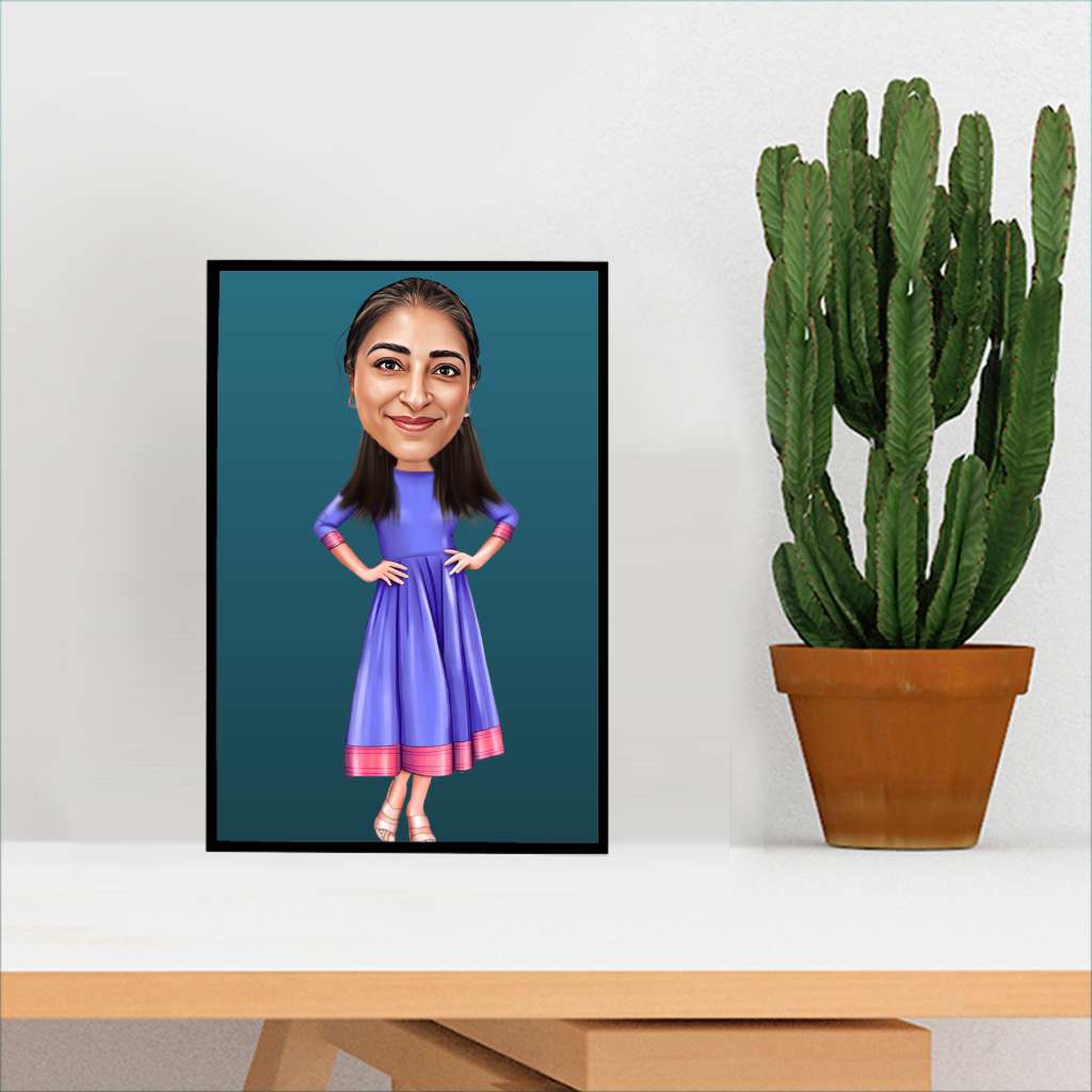 Caricature Gifts - Desk Photo Frame