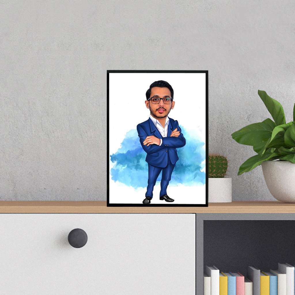 Caricature Gifts - Desk Photo Frame