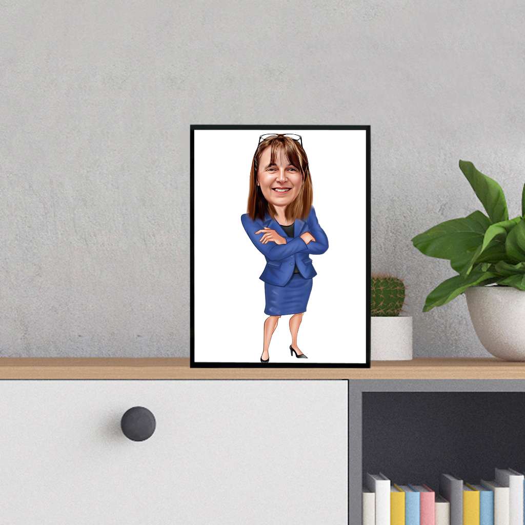 Caricature Gifts - Desk Photo Frame