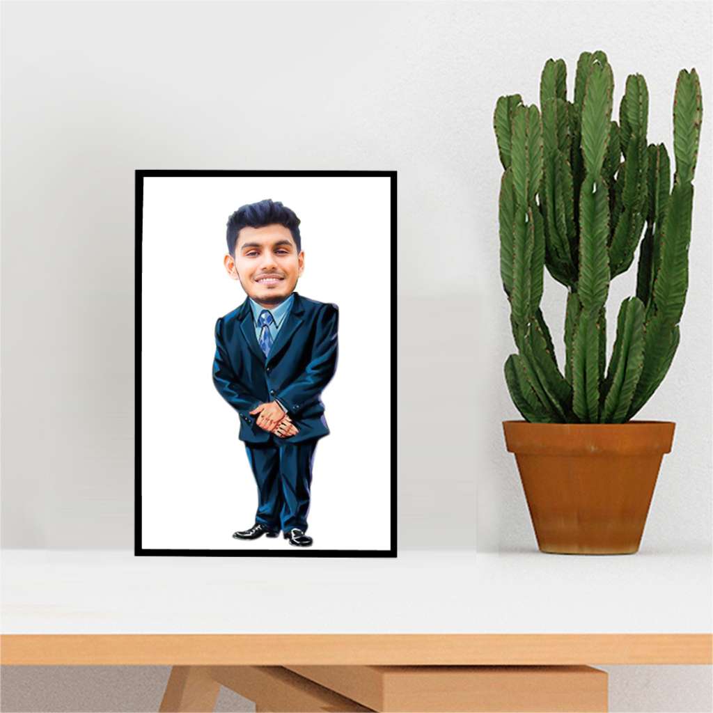 Caricature Gifts - Desk Photo Frame