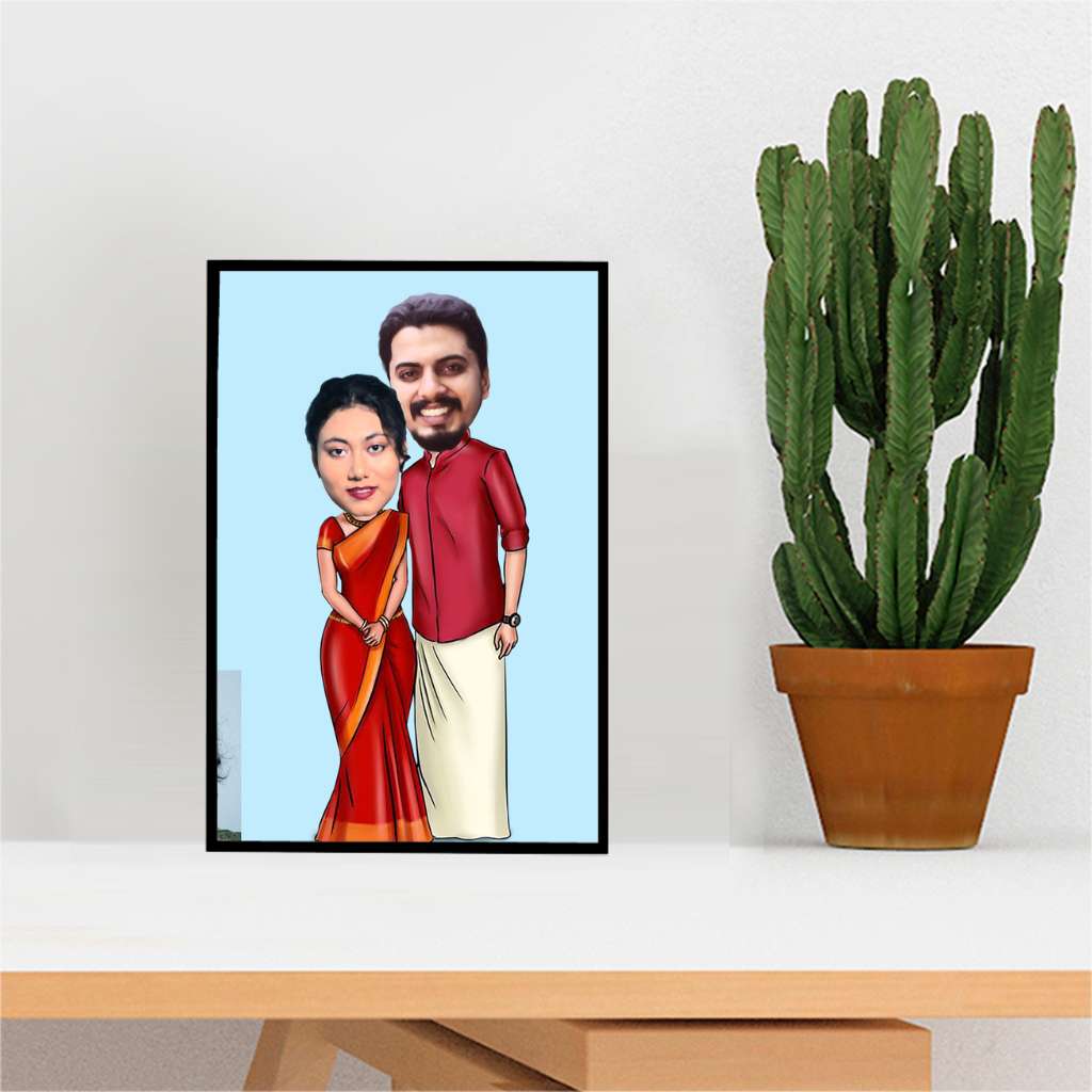 Caricature Gifts - Desk Photo Frame