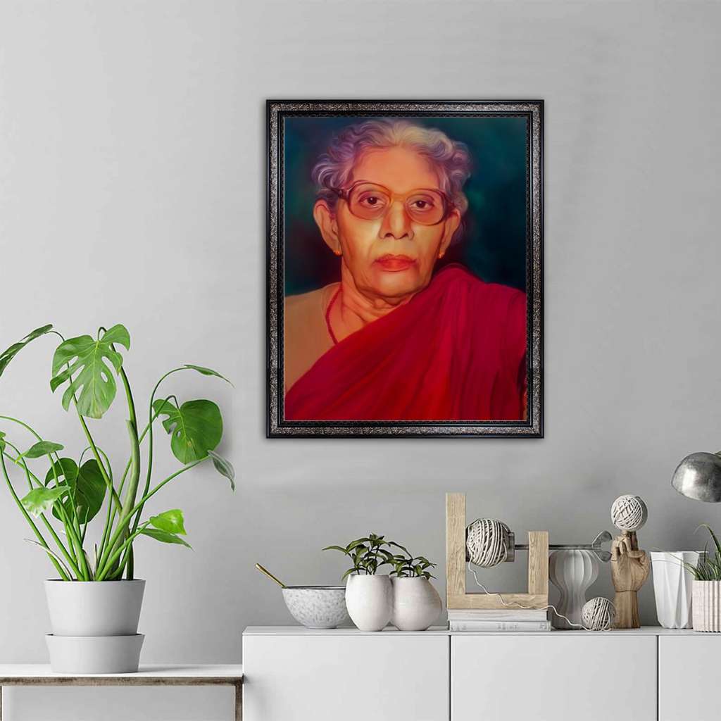 Painting - Death Photo Frames