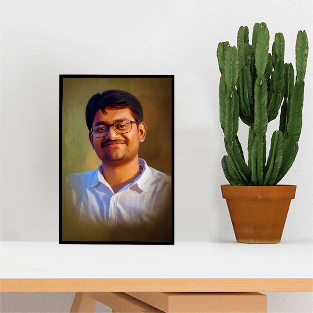 Painting Digital Art - Desk Photo Lamination