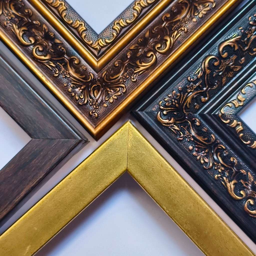 Painting - Death Photo Frames