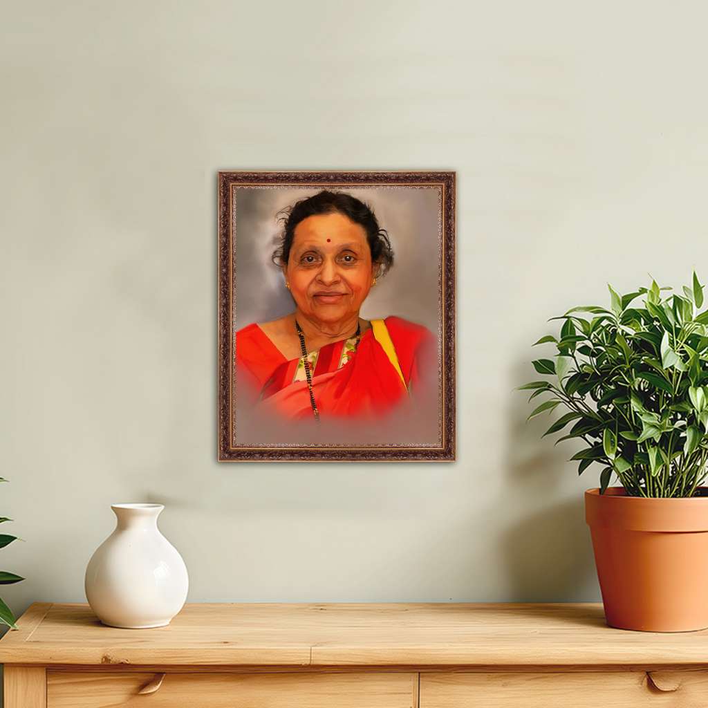Painting - Death Photo Frames