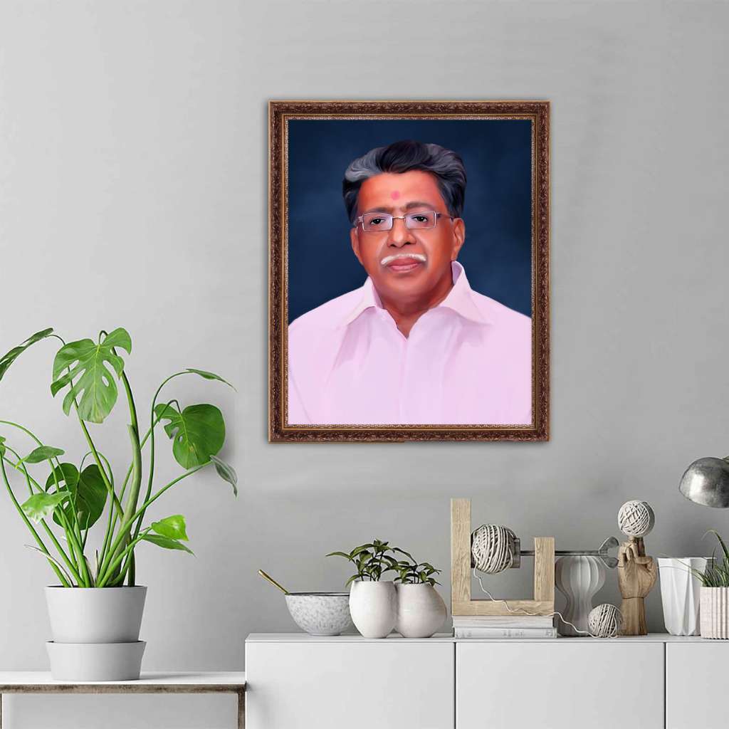 Painting - Death Photo Frames