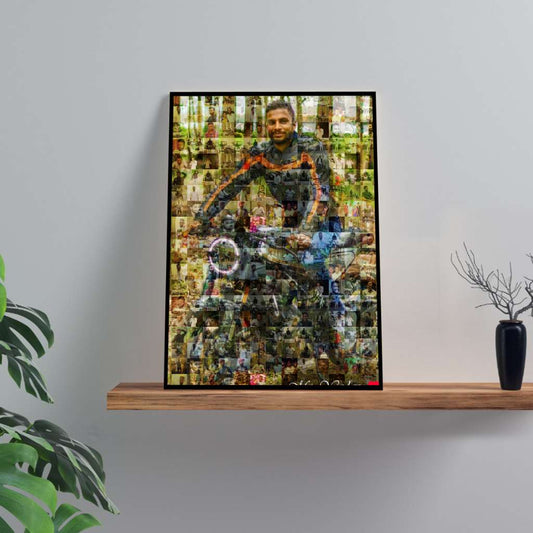 Mosiac Photo Frame - Photo Lamination