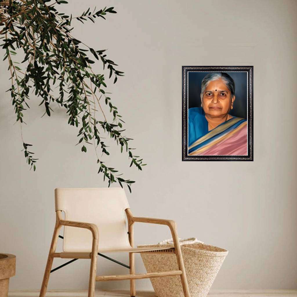 Oil Painting Photo Frame - Antique Borders
