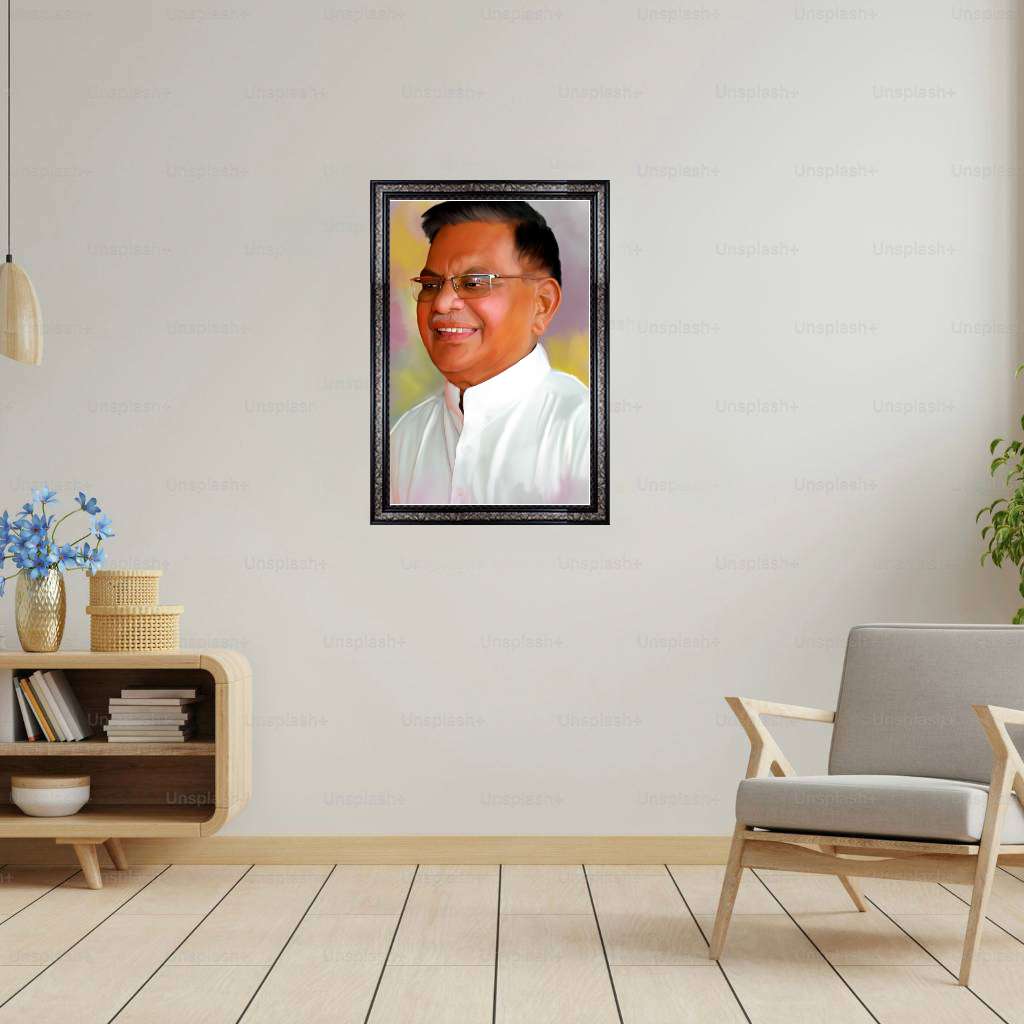 Oil Painting Photo Frame - Antique Borders