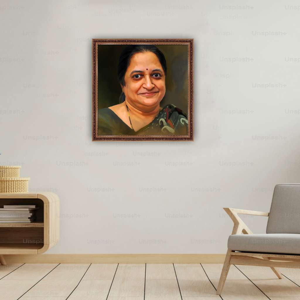 Oil Painting Photo Frame - Antique Borders