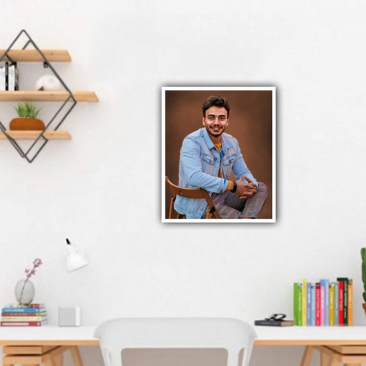 Digital Painting Photo Frame - Classy Border