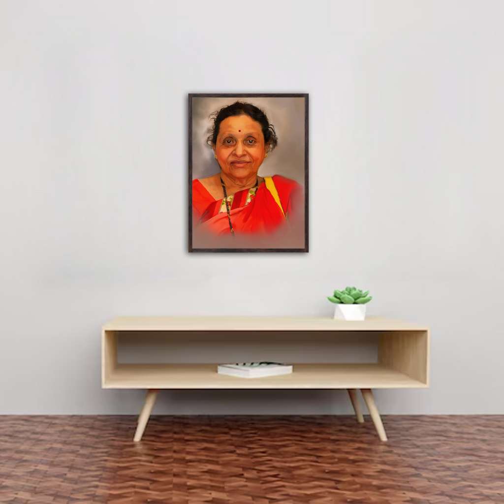 Painting - Death Photo Frames