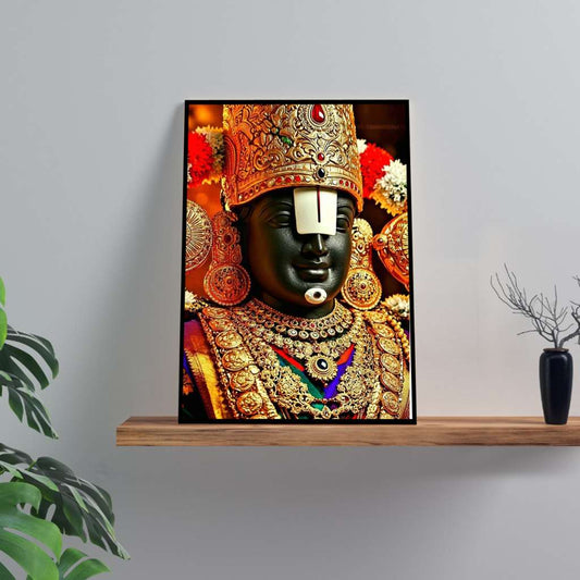 Tirupati Balaji Photo frame - Desk