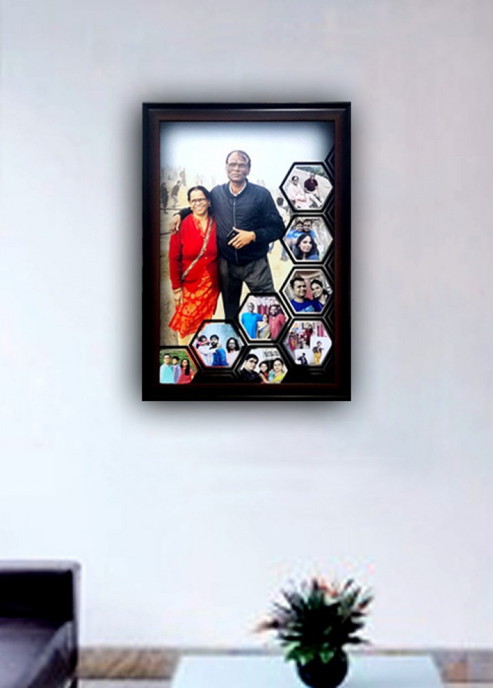 Oct Wall collage family photo frame