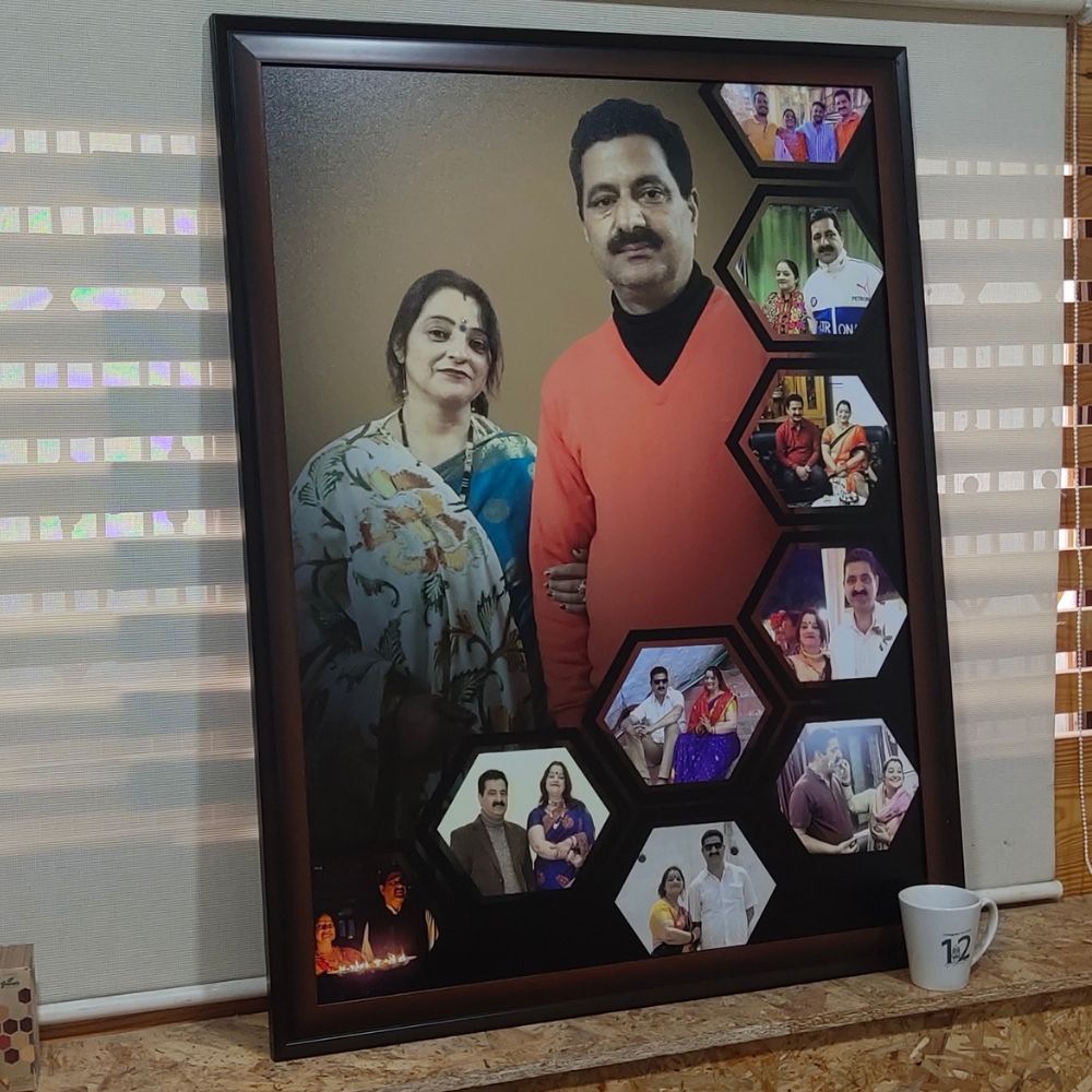 Parents collage photo frame