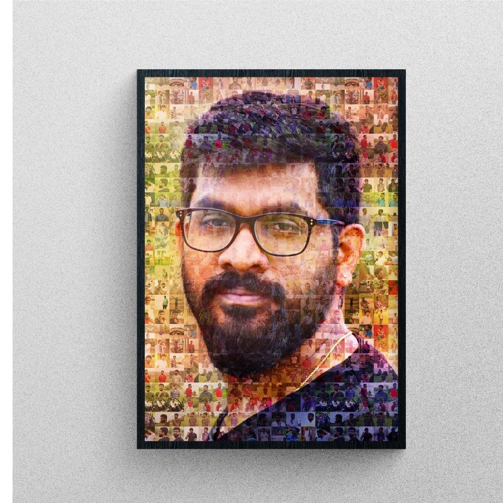 Mosaic Photo frame as birthday gifts