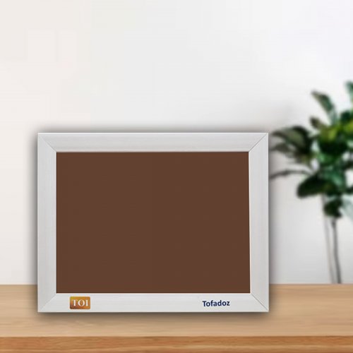 Custom Branding Photo Frame - White